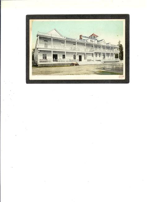 VINTAGE PC John Jacob Astor House Mackinac Island Mich UNUSED