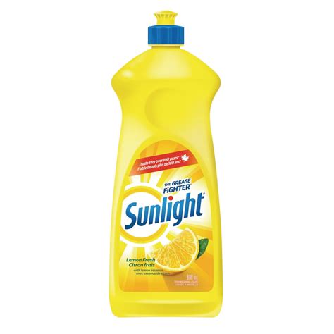 Sunlight Liquid Dish Soap Lemon Fresh Scent 800 Ml Grand And Toy