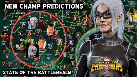 New Champs For 20222023 Predictions New State Of The Battlerealm Marvel Contest Of