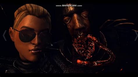 Mortal Kombat X Cassie Cage Shinnok Fatality Youtube