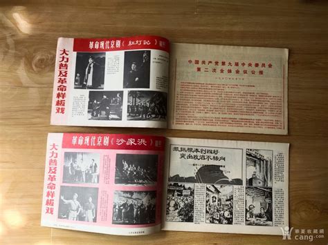 井冈山画刊（1970年9月上下册）地摊交易华夏收藏网