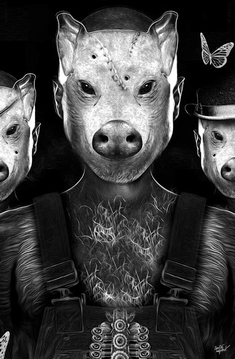 Pin on Pig Mask