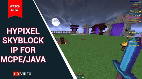 Hypixel Skyblock Server For Mcpe Java Hypixel Like Skyblock Server