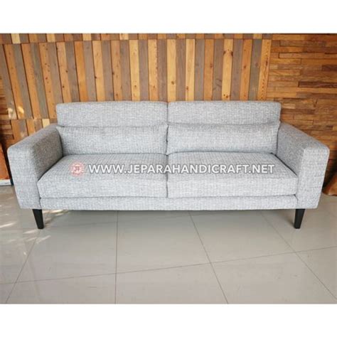 Jual Sofa Keluarga Minimalis Jati Scandinavian Hendra Jepara