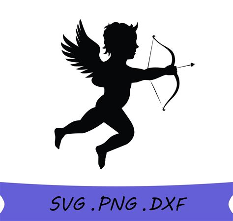 Cupid Svg Cupid Png Cupid Dxf Valentine Svg Valentines Day Etsy