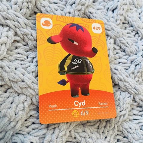 Brand New Cyd Animal Crossing Amiibo Card Never Depop