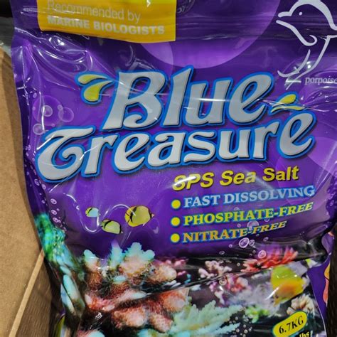 Jual Blue Treasure SPS Sea Salt Garam Laut REPACK 670gr 19L Shopee