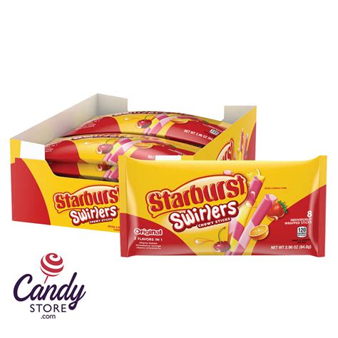 Starburst Swirlers Chewy Sticks 10ct Share Size