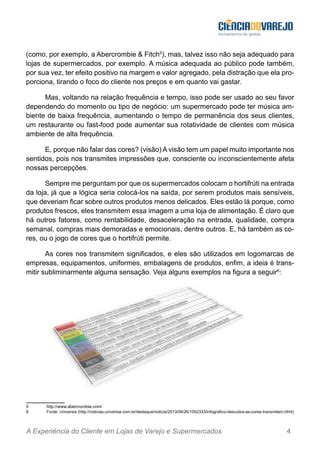 A Experi Ncia Do Cliente Em Lojas De Varejo E Supermercados Pdf