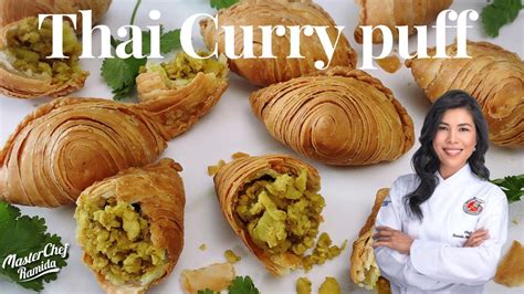 How To Make Curry Puffs Thai Curry Puffbest Thai Snack Youtube