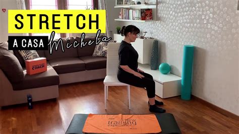 STRETCHING Per Rilassare COLLO E SPALLE Con Michela Esercizi Con La