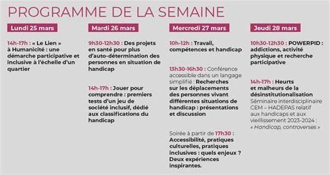 Semaine Handicap Et Citoyennet Ethics Ea