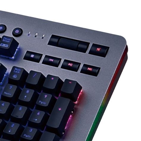 Level 20 RGB Titanium Gaming Keyboard Cherry MX Blue