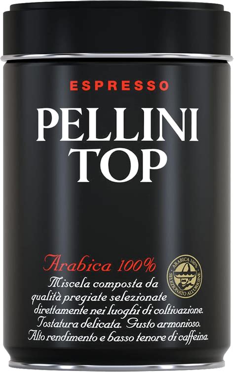 Pellini Caffè Top 100 Arabica Caffè Macinato per Moka dall Aroma