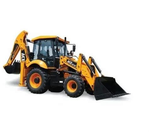 76 HP At 2200 Rpm 1000 Mm AX 124 Backhoe Loader Loader Bucket Capacity