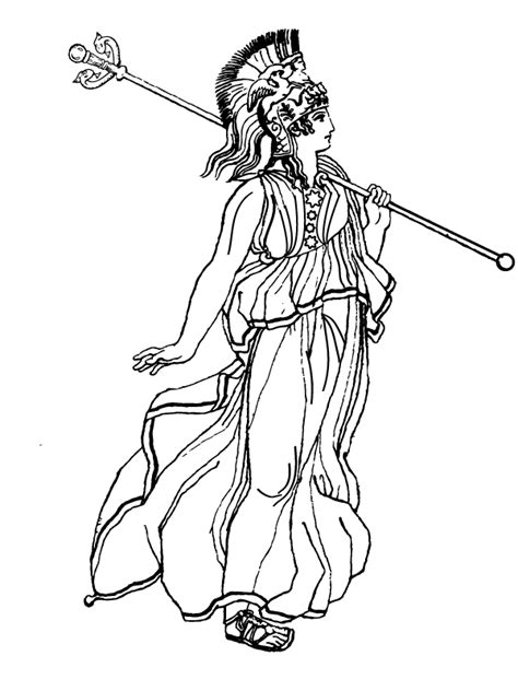 Athenas Shield Coloring Page Free Printable Coloring Pages For Kids
