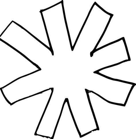 Asterisk Clip Art at Clker.com - vector clip art online, royalty free ...