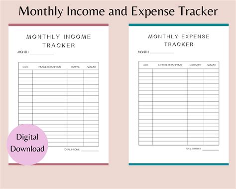 Business Income Expense Worksheet - Printable And Enjoyable Learning