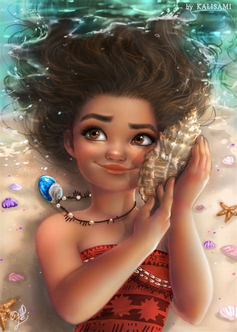 Moana By Kalisami Disney Drawings Disney Princess Art Disney