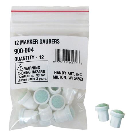 empty plastic dauber bottle replacement tops  count package