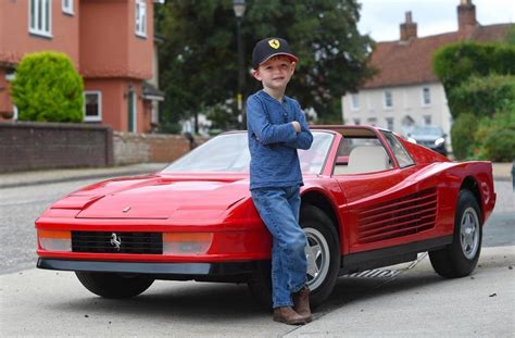 This 97000 Mini Ferrari 512 Testarossa Is The Most Expensive Toy That