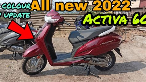 Activa 6g Rebel Red Metallic New Colour New Price New