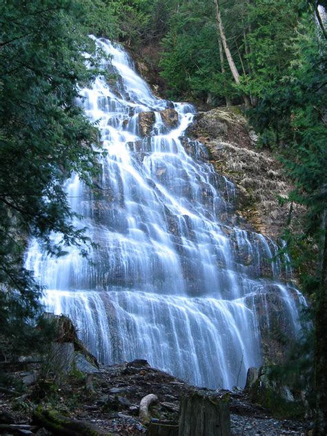 Bridal Veil Falls British Columbia Canada World Waterfall Database