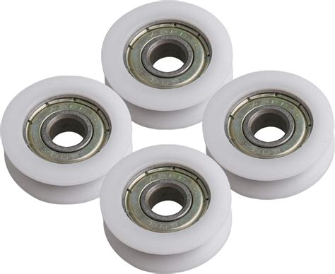 Amazon CNBTR Diameter 30mm 1 18in U Groove Plastic White Bearing