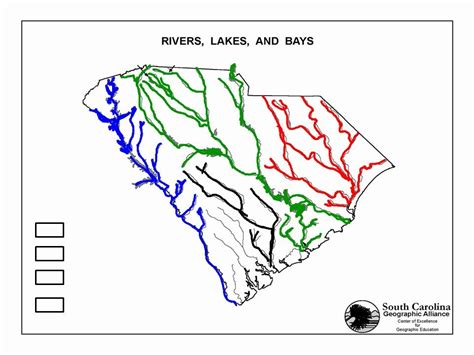 South Carolina River Systems And Major Cities Diagram Quizlet