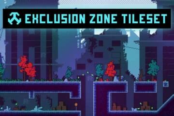 Free Exclusion Zone Tileset Pixel Art - CraftPix.net