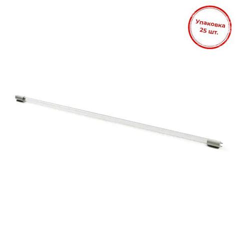 Кварцевая бактерицидная лампа Юки ZW30S19W, 30 Вт, упаковка - 25 шт ...