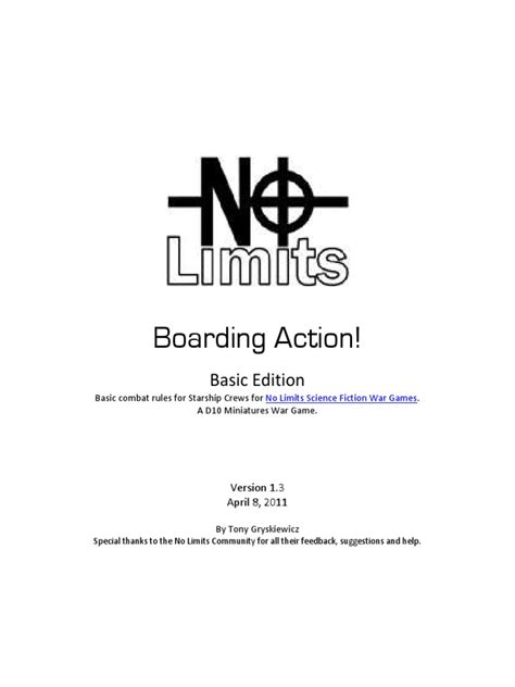 Boarding Action Basic Edition Pdf Robot Robotics