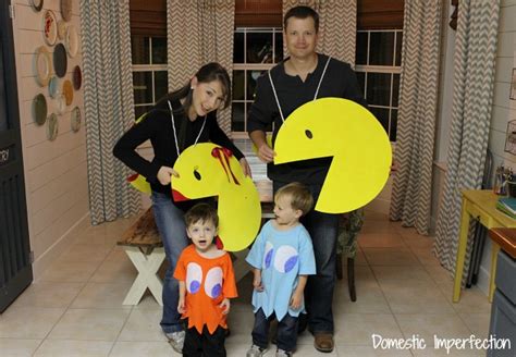 Pac-Man Family - Easy Costume Idea - Wildfire Interiors