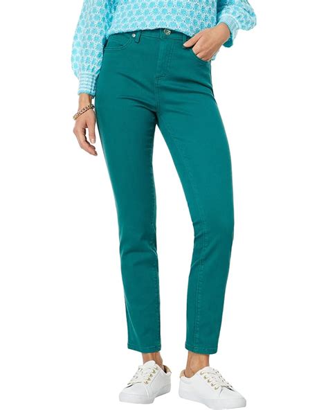 Lilly Pulitzer South Ocean High Rise Skinny Pants Pm