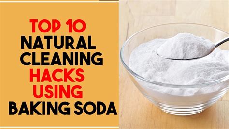 Top Natural Cleaning Hacks Using Baking Soda Youtube