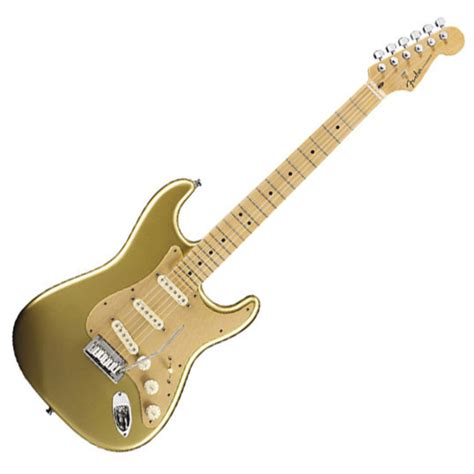 Fender FSR American Deluxe Stratocaster Maple Aztec Gold At Gear4music