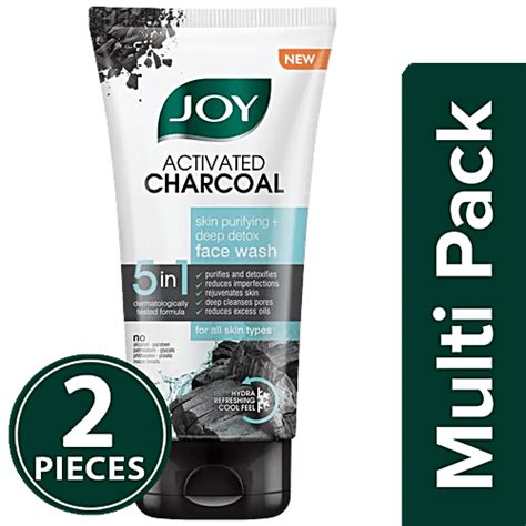 Buy Joy Activated Charcoal Face Wash Skin Purifying Deep Detox