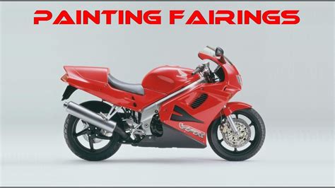 EPISODE 52 RESTORATION OF FAIRINGS FOR 1994 HONDA VFR 750 RC36