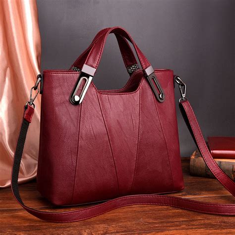 Soft Leather Large Capacity Handbag Cjdropshipping