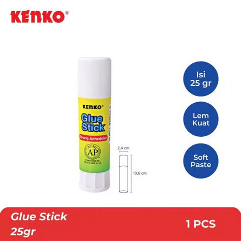 Jual Lem Glue Stick Kenko 25 Gr Shopee Indonesia