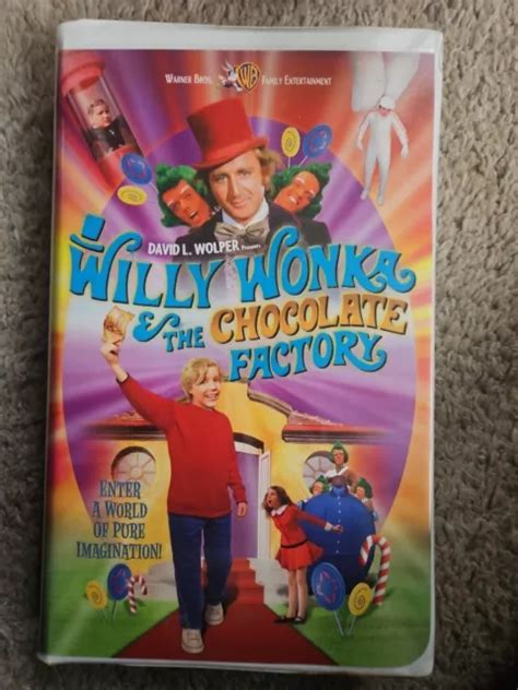 Willy Wonka And The Chocolate Factory Vhs Th Anniversary Video