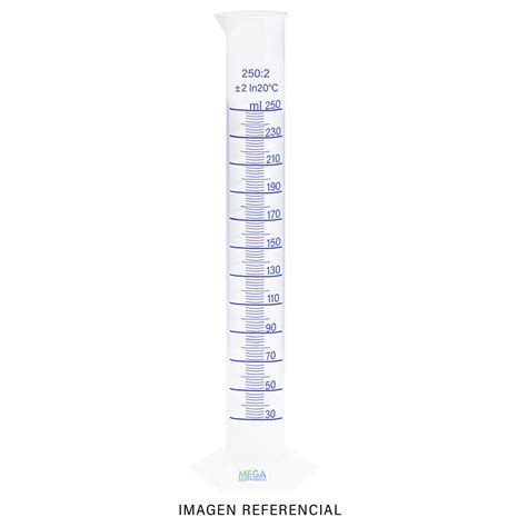 Probeta Graduada Forma Alta De Ml De Pp Hirschmann Lab Clase B