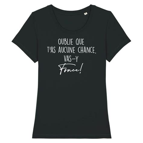 Tee Shirt Jean Claude Dusse Vas Y Fonce Pour Femme La French Touch