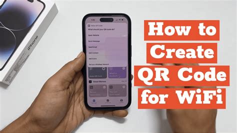 How To Create Wifi Password Qr Code On Iphone Pro Without Using Any