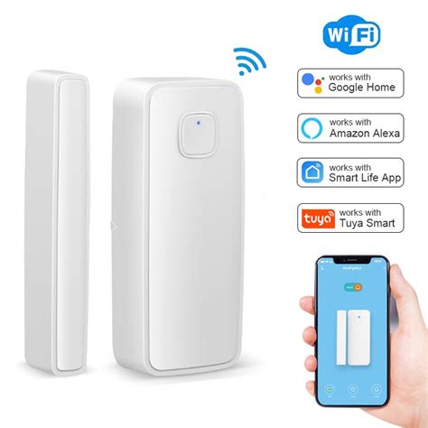 Sensor Inteligente Para Portas E Janelas Wifi Tuya Porta Janela Alarme