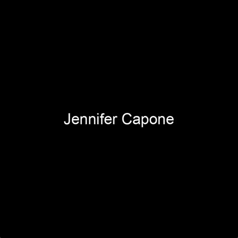 Fame Jennifer Capone Net Worth And Salary Income Estimation Jun 2024 People Ai