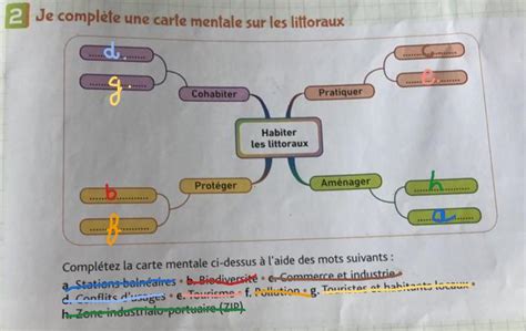 Bonjour jai contrôle demain en géographie je dois compléter une