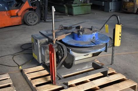 2000 Lb Koike Aronson Hd20a Gear Driven Welding Positioner In