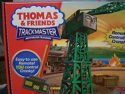 THOMAS & FRIENDS TRACKMASTER, CRANKY AND FLYNN SAVE THE DAY R/C CRANKY ...