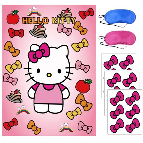 Buy Hello Kitty Party Supplies Decorations Pin The Bow On Hellokitty